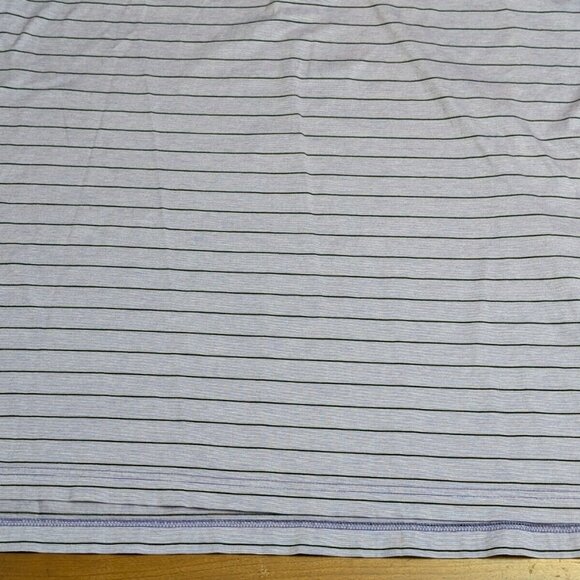 Peter Millar Men's Large Purple Striped Golf Polo Isleworth GC Course Logo Shirt - Picture 6 of 16